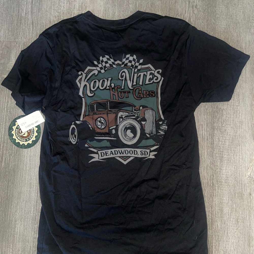 Kool Nites Hot Cars DeadWood tshirt